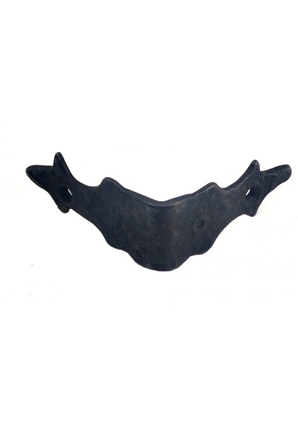 Antika Tarz Dekoratif Pirinç Gönye - Yan, Oksit