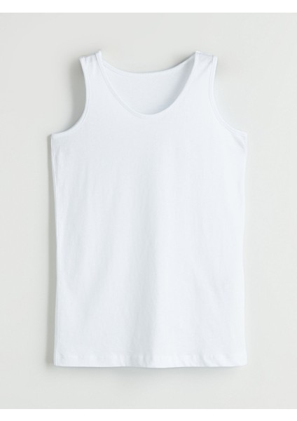 Yeni Sezon Bisiklet Yaka Erkek Çocuk Atlet 2'li