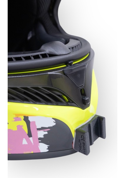 Agv K3 Kask Için Aksiyon Kamerası Kask Çene Bağlantı Aparatı Chin Mount