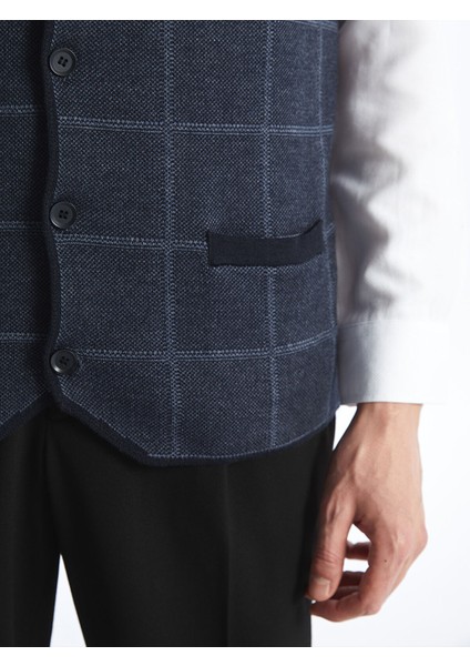 Yeni Sezon Standart Kalıp V Yaka Erkek Triko Yelek fırsatları