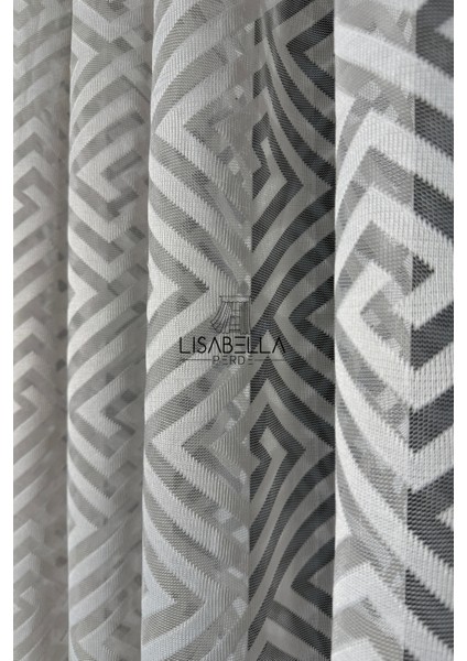 Versalux Ağır Gramajlı (1x3 Sık Pile Dikişli) Dökümlü Premium Tül Perde Beyaz Rengin Şıklığı