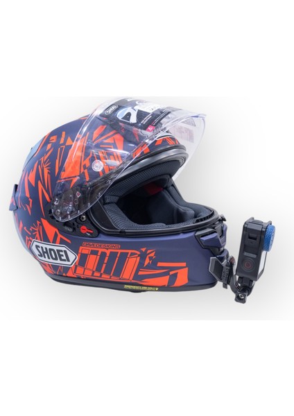 Shoei X Spirit Pro Kask Için Aksiyon Kamerası Kask Çene Bağlantı Aparatı Chin Mount indirimleri