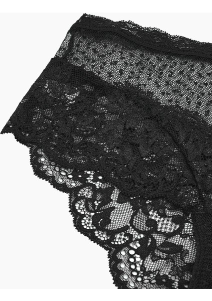 Siyah Olea Dantelli Külot fiyatları