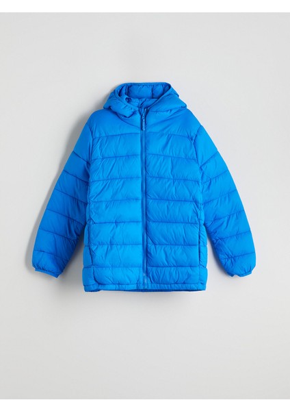 Yeni Sezon Kapüşonlu Erkek Çocuk Şişme Mont