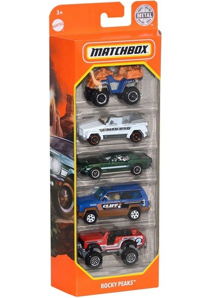 C1817 Matchbox™ 5'li Araba Seti / Asorti Seçilemez. Erkol Özel Kampanya Fiyatı modelleri