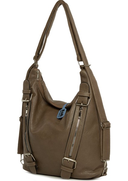 Vizon Yumuşak Dokulu Kemer Detaylı Askılı ve Sırt Salaş Çanta fiyatları