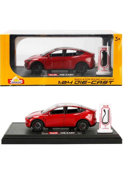 4999 Sun-Yfn-1 24 Araba Xlg Model-Y 5r.sesli Işıklı modelleri
