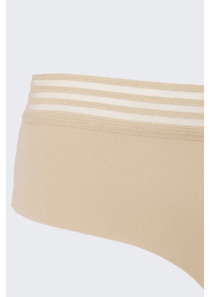 Sütlü Kahve Barbara Dikişsiz Normal Bel Külot fiyatları