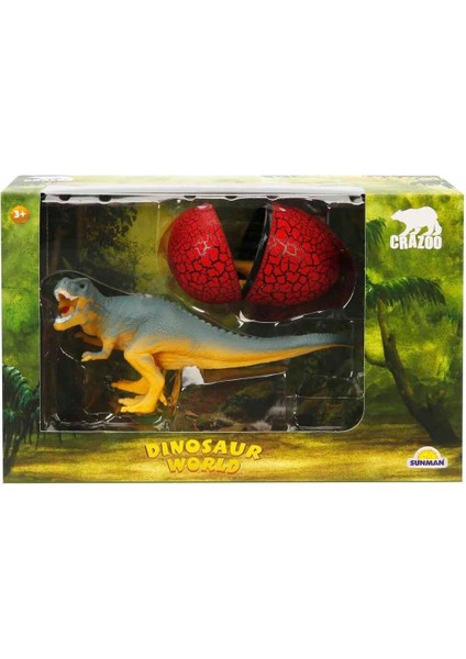 2695 Dinozor ve Yavrusu Oyun Seti -Sunman
