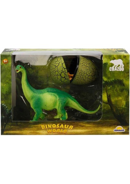 2695 Dinozor ve Yavrusu Oyun Seti -Sunman