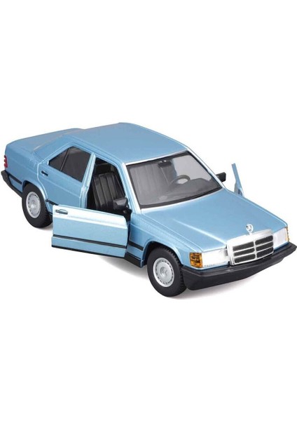 1021103 1:24 Mercedes Benz 1987 190 E Model Araba