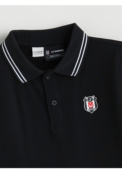 Yeni Sezon Polo Yaka Beşiktaş Baskılı Erkek Çocuk Tişört fiyatları