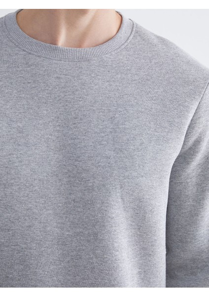 Yeni Sezon Bisiklet Yaka Erkek Sweatshirt modelleri