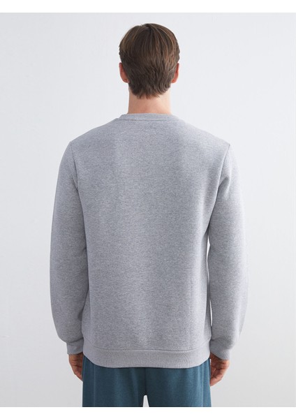 Yeni Sezon Bisiklet Yaka Erkek Sweatshirt fırsatları