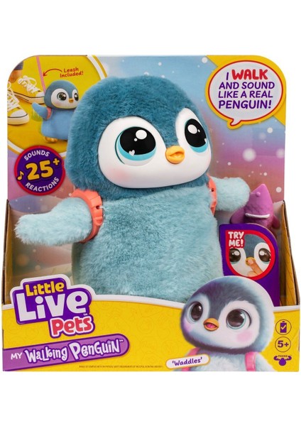 LP600000 Little Live Pets Yürüyen Penguen - 26535