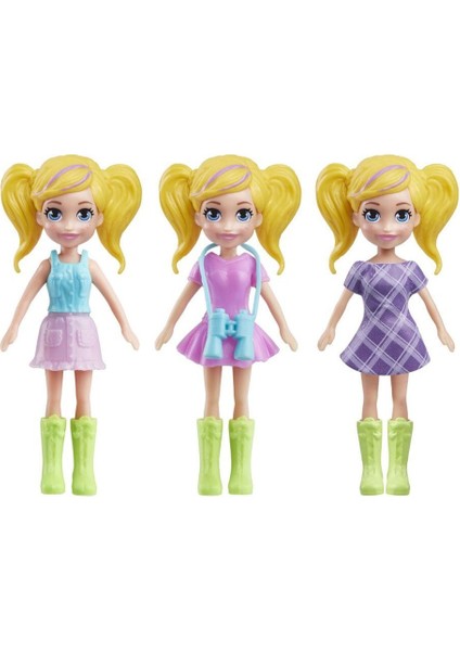 JCC32 Polly Pocket Eğlenceli Karavan Oyun Seti