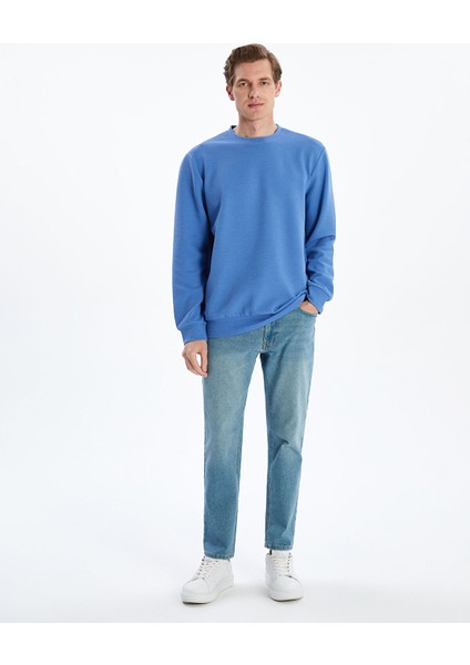 Yeni Sezon Bisiklet Yaka Uzun Kollu Erkek Sweatshirt fiyatları