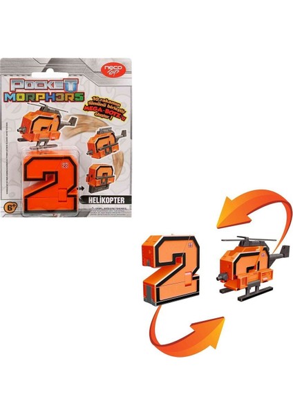 PM/6888 Pocket Morphers Dönüşebilen Numaralar / Tekli Satılır indirimleri