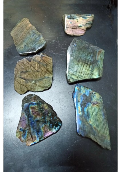 Işıltılı Labradorit Düz Kesim Doğal Parça Dkl6 fiyatları