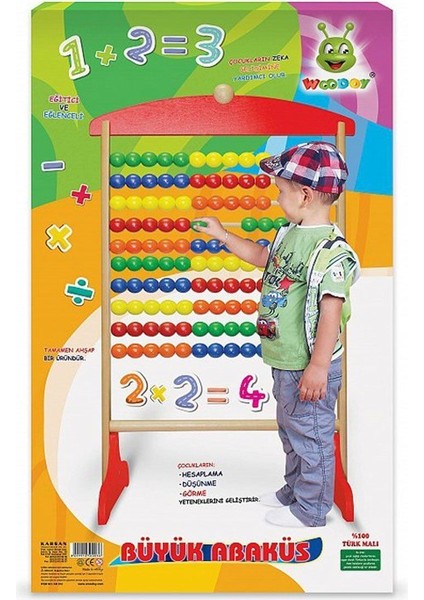 KR031 Woodoy Abaküs 100LÜ