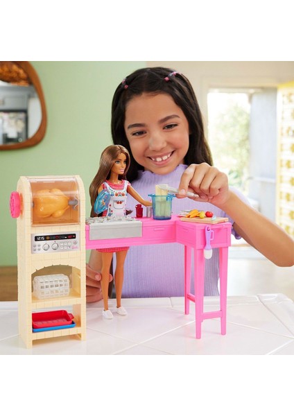 JCT06 Teresa ve Mutfağı Oyun Seti - Barbie And Teresa Recipe For Friendship