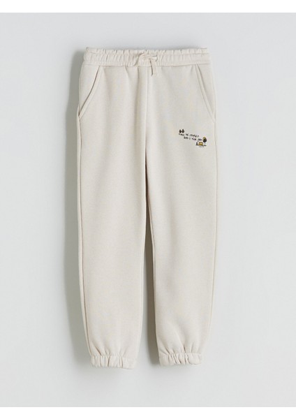 Yeni Sezon Beli Lastikli Erkek Çocuk Jogger Eşofman Altı