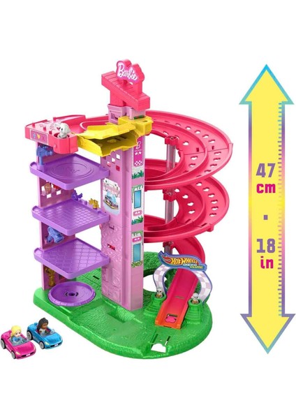 JDD65 Hot Wheels Racerverse Barbie Oyun Seti