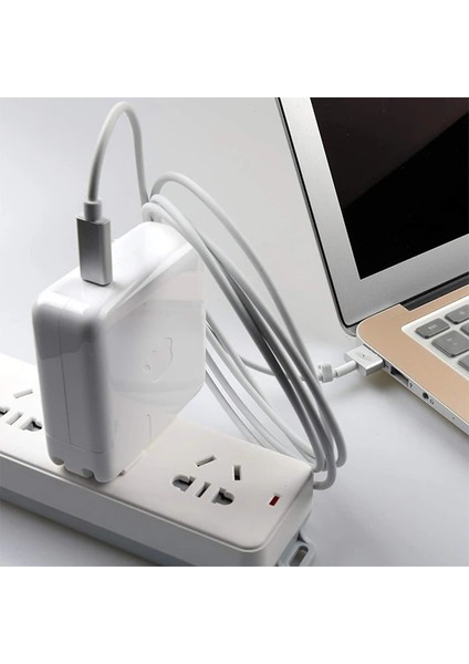 Ally Macbook Retina Pro 45W 60W 85W USB C To Manyetik Şarj Kablosu(T TIPI)-(1903) fırsatları