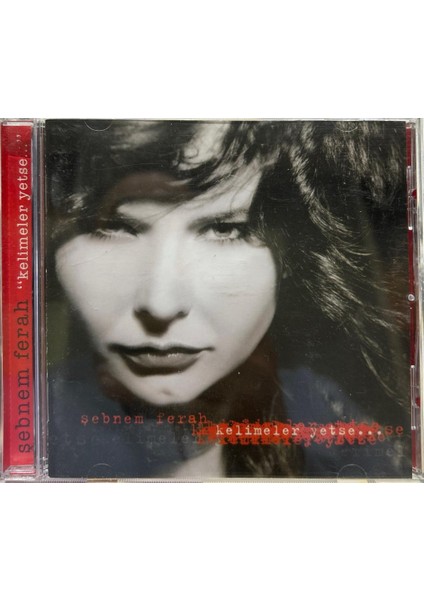 Dikkat CD Şebnem Ferah ‎– Kelimeler Yetse... Müzik CD