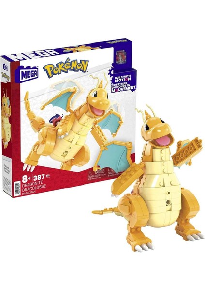 HKT25 Mega™ Pokémon™ Dragonite 387 Parça +8 Yaş