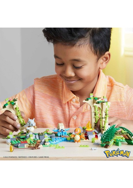 HDL86 Mega™ Pokémon™ Jungle Ruins - Adventure Builder Antik Kent Seti 464 Parça +7 Yaş indirimleri