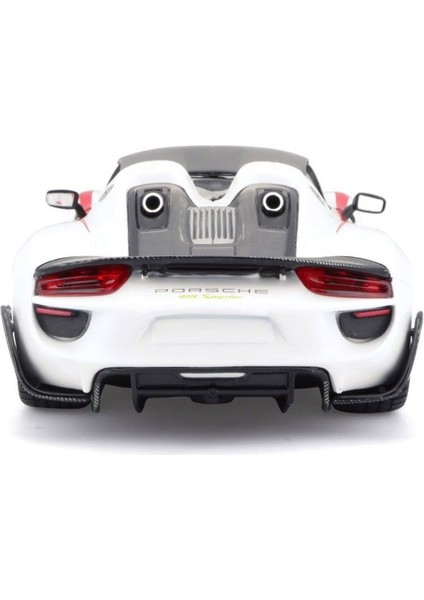 28009 Burago Porsche 918 Spyder 1:24 Model Araba -Sunman