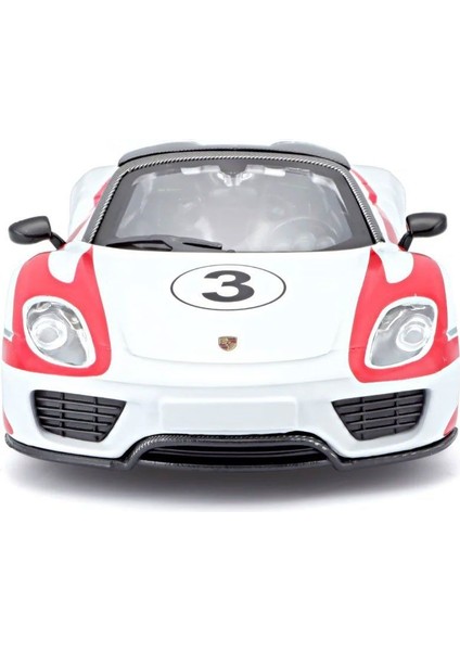 28009 Burago Porsche 918 Spyder 1:24 Model Araba -Sunman