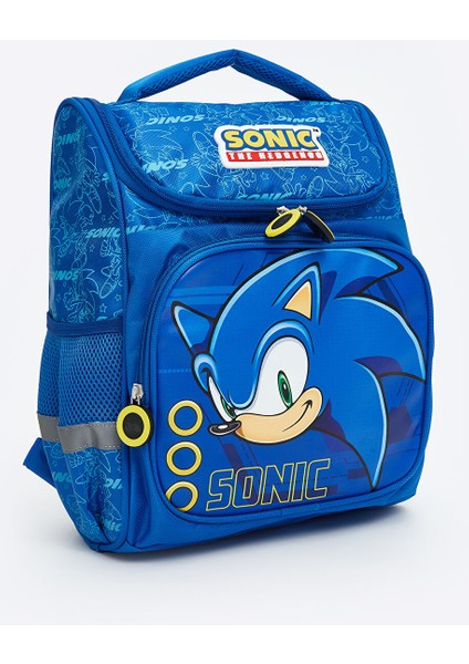 Yeni Sezon Sonic Baskılı Erkek Çocuk Sırt Çantası