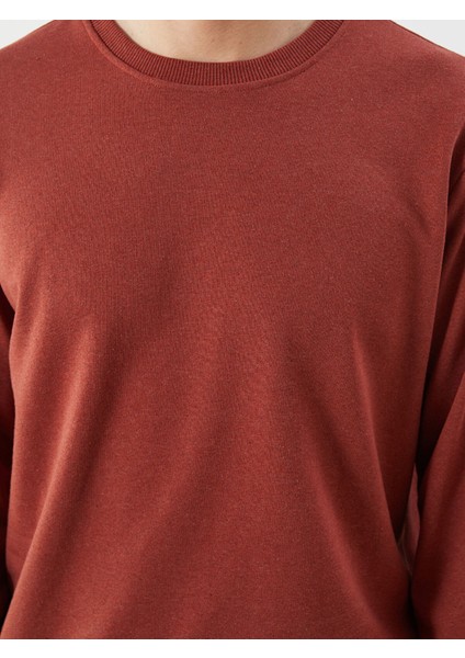 Yeni Sezon Bisiklet Yaka Erkek Sweatshirt modelleri