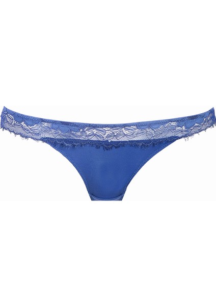 Lacivert Fiori String