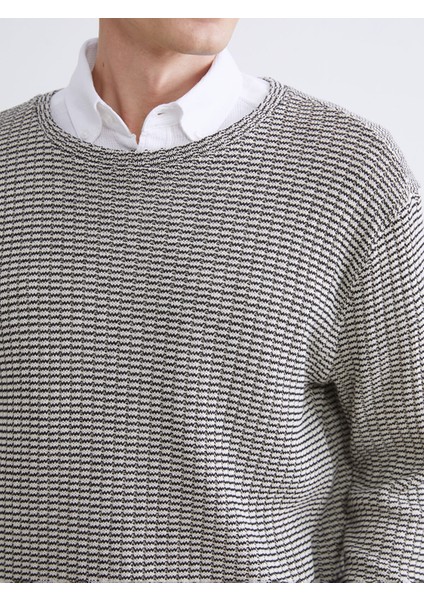 Yeni Sezon Bisiklet Yaka Erkek Sweatshirt modelleri