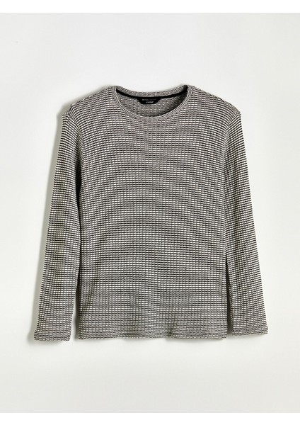 Yeni Sezon Bisiklet Yaka Erkek Sweatshirt indirimleri
