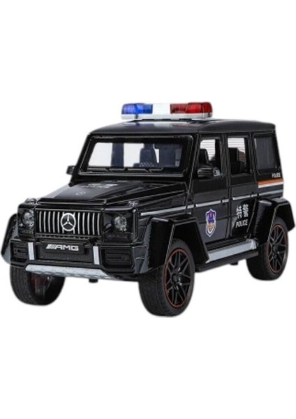 XHD-B2433 -Vardem Çek Bırak Işıklı ve Sesli G Polis Metal Jeep 1:24 fiyatları