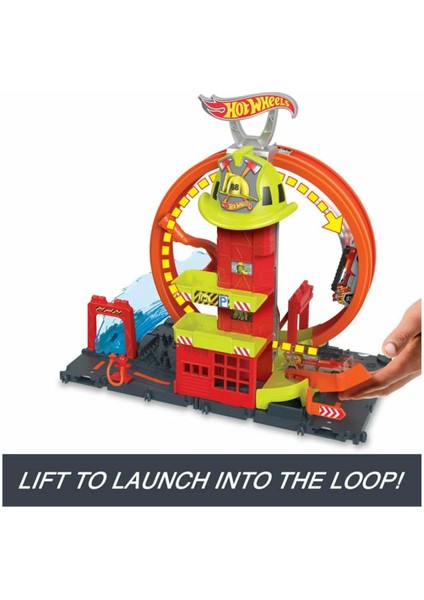 HKX41 Hot Wheels Çember Pistli Iftaiye Istasyonu modelleri