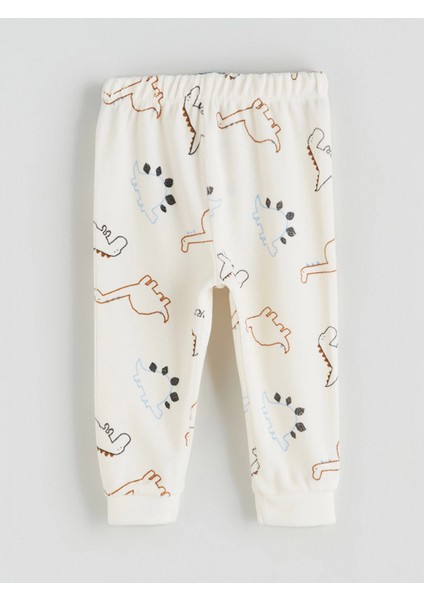 Lcw Baby Bej Bisiklet Yaka Erkek Bebek Pijama Takımı indirimleri