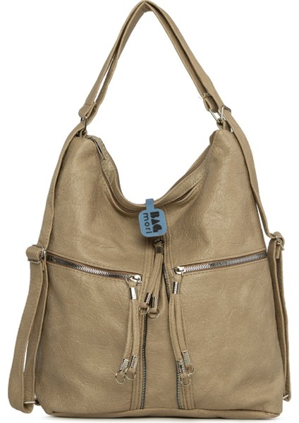 Vizon Yumuşak Dokulu Elcik Detaylı Askılı ve Sırt Salaş Çanta