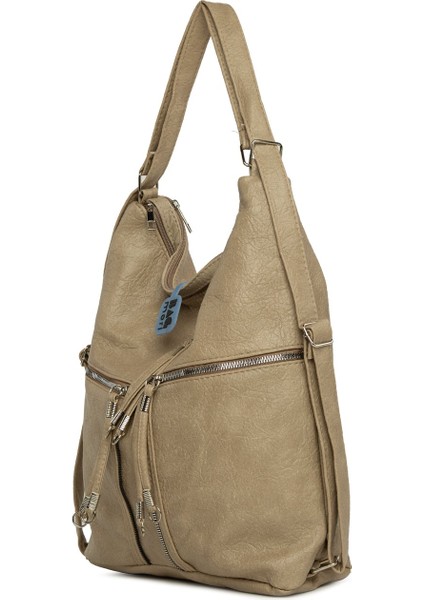 Vizon Yumuşak Dokulu Elcik Detaylı Askılı ve Sırt Salaş Çanta fiyatları