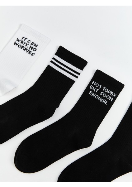 Yeni Sezon Desenli Erkek Çocuk Soket Çorap 7'li modelleri