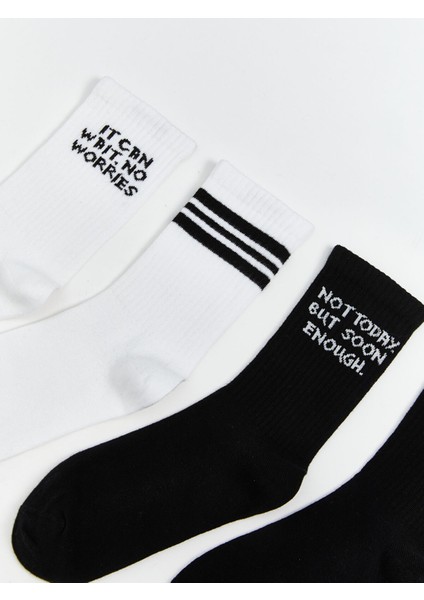 Yeni Sezon Desenli Erkek Çocuk Soket Çorap 7'li fırsatları