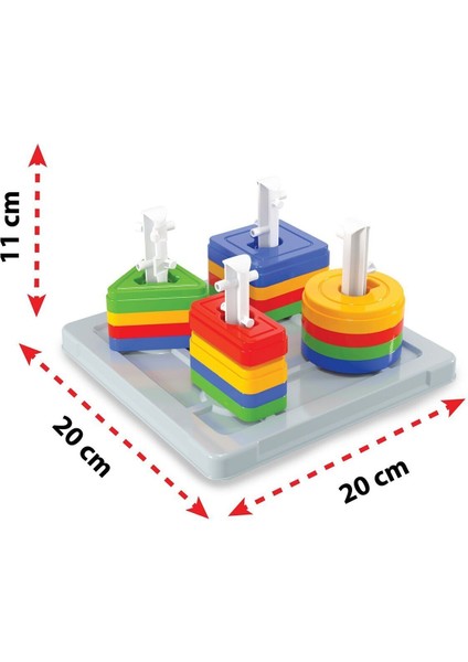 03 655 Geometrik Bultak Oyunu Seri 1 fiyatları