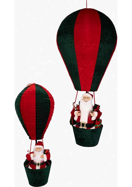 Sıcak Hava Balonu Noel Baba Askılı Dekor 150CM fırsatları