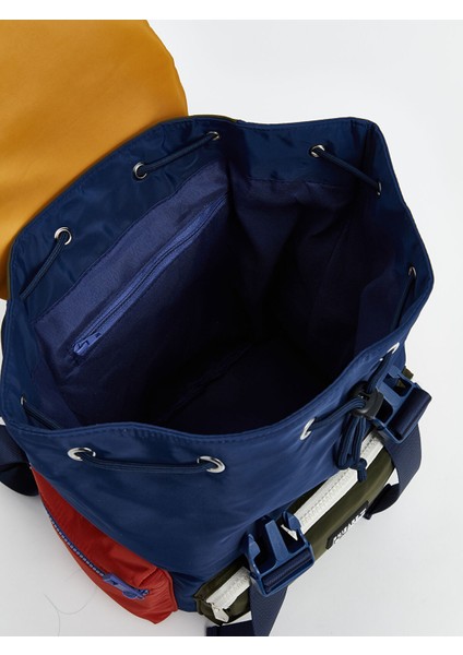 Yeni Sezon Renk Bloklu Erkek Çocuk Sırt Çantası indirimleri