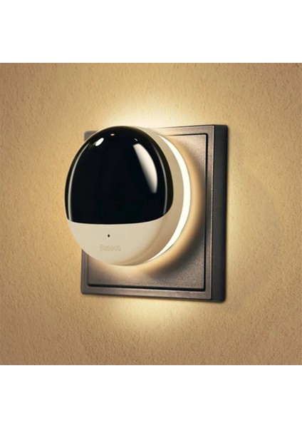 Baseus Plug-In LED Gece Lambası Ses Ile Kontrol Akıllı Gece LED IŞIK-(1903) fiyatları
