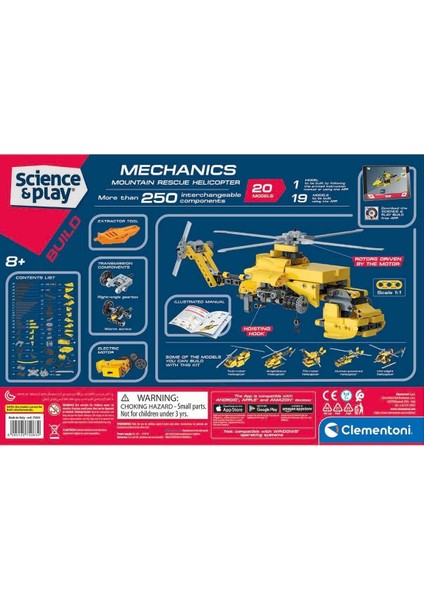 75063TR Kurtarma Helikopteri - Mekanik Laboratuarı +8 Yaş